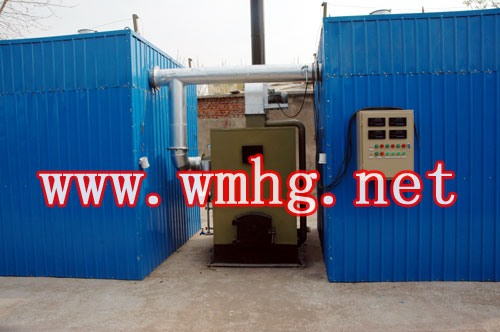 One machine, two room wood drying equipment