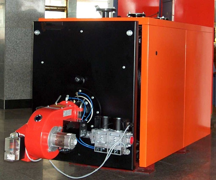 Gas fuel boiler (click to enter)