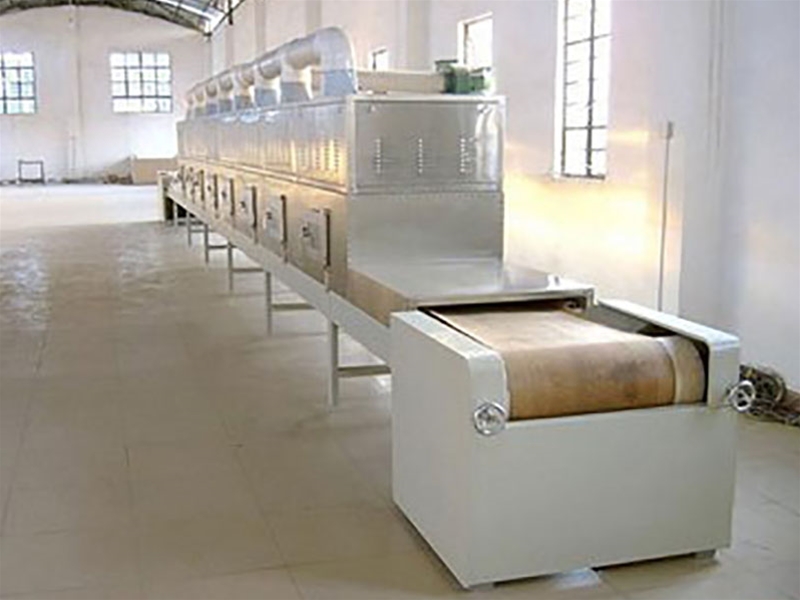 Microwave drying equipment for medicinal herbs